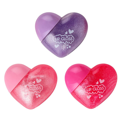 Canenco crealo! cuoricini lucidalabbra love - 3 pz.