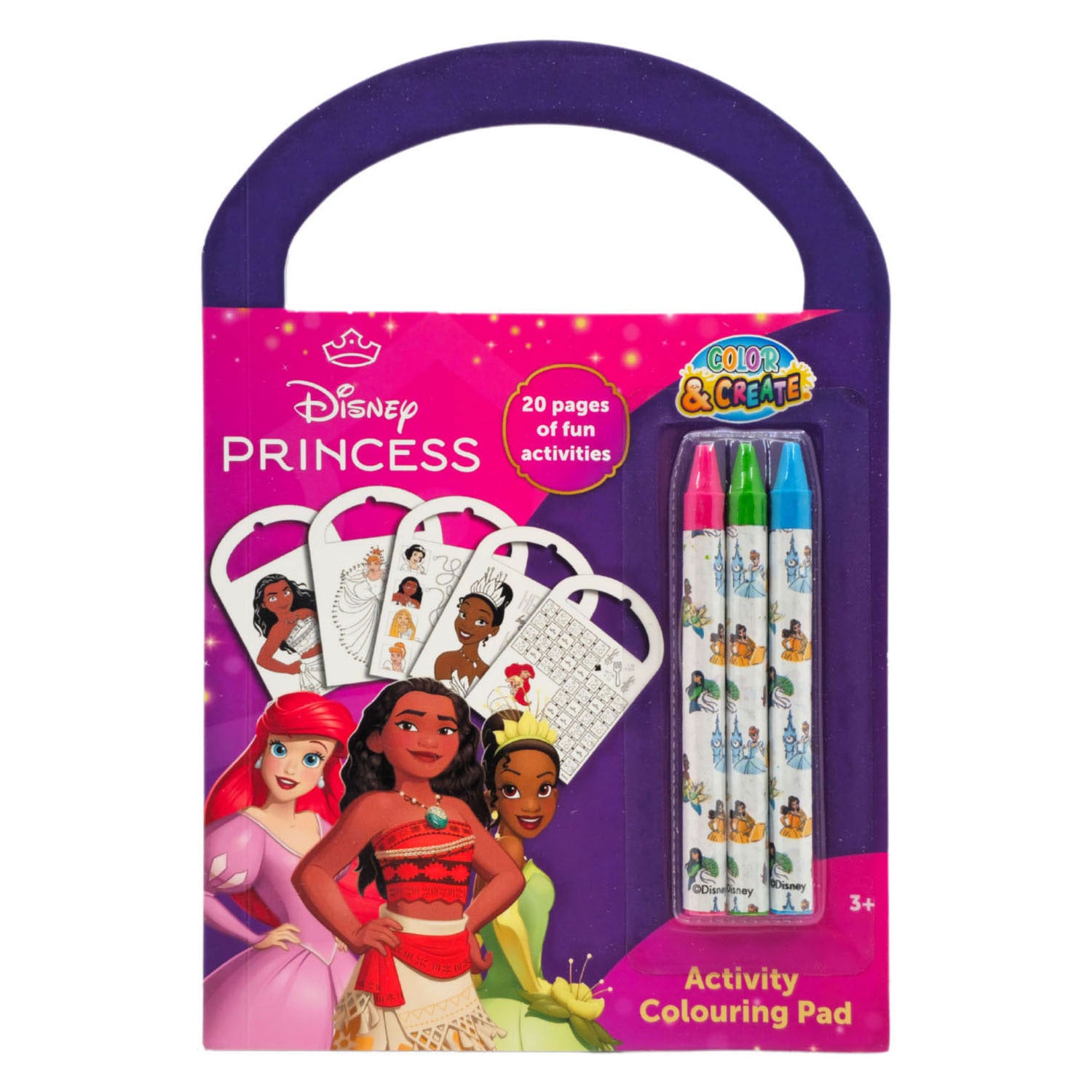 Libro de actividades de las princesas disney canenco.