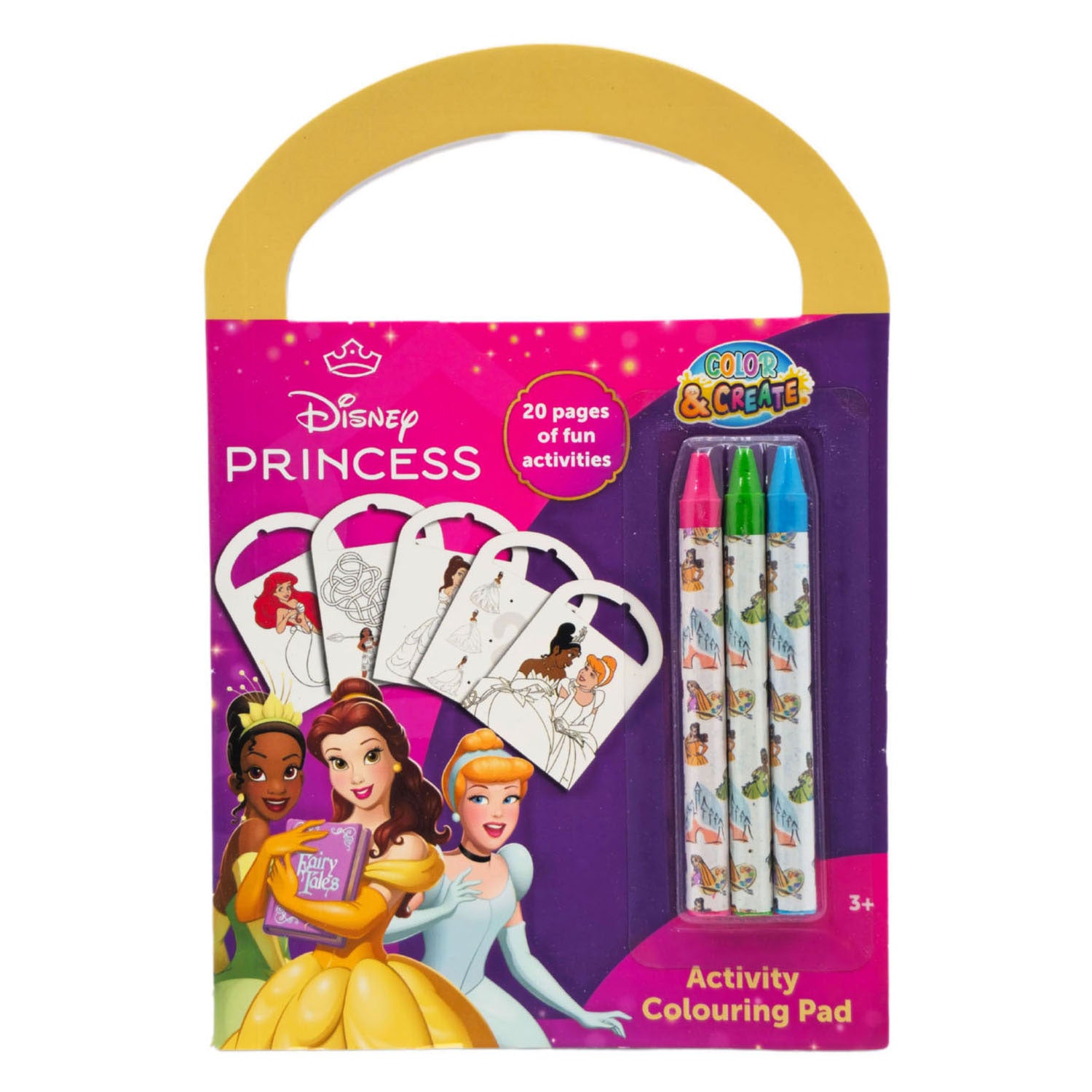 Libro de actividades de las princesas disney canenco.