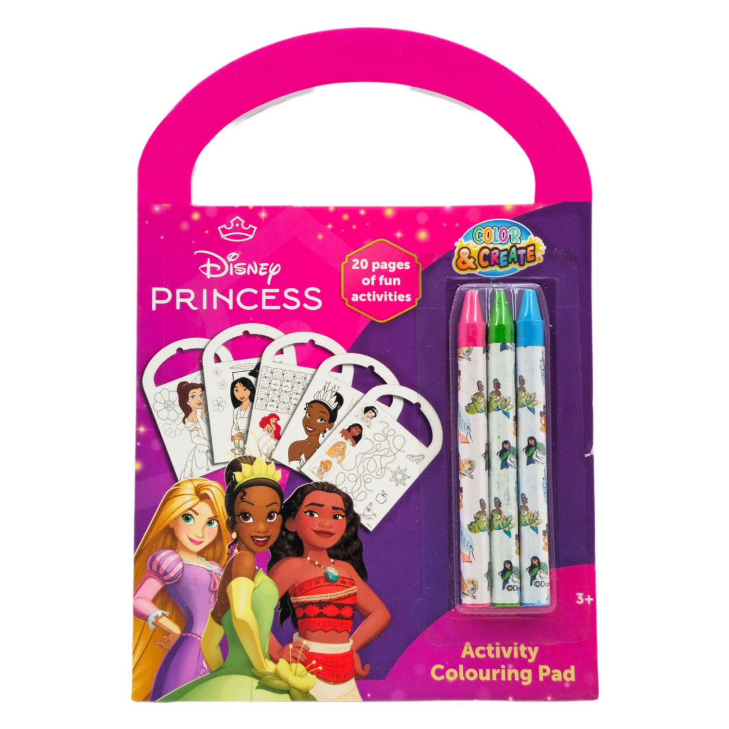 Libro de actividades de las princesas disney canenco.
