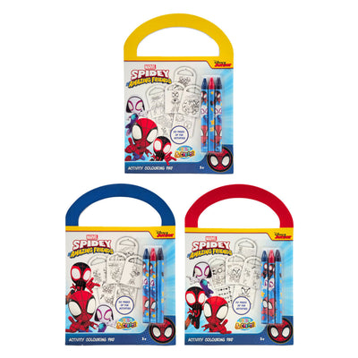 Libro de actividades Canenco Spidey - incl. 3 lápices de colores