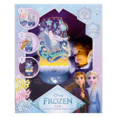 Lampada da notte con pittura a diamante Frozen di Canenco