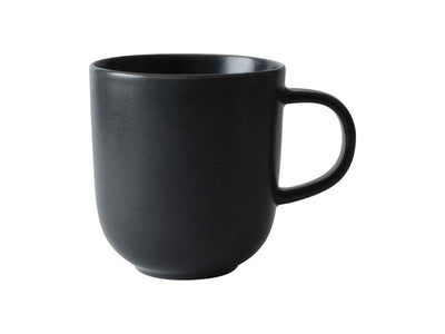 Taza de terciopelo rosa holandés negro mate 4 piezas