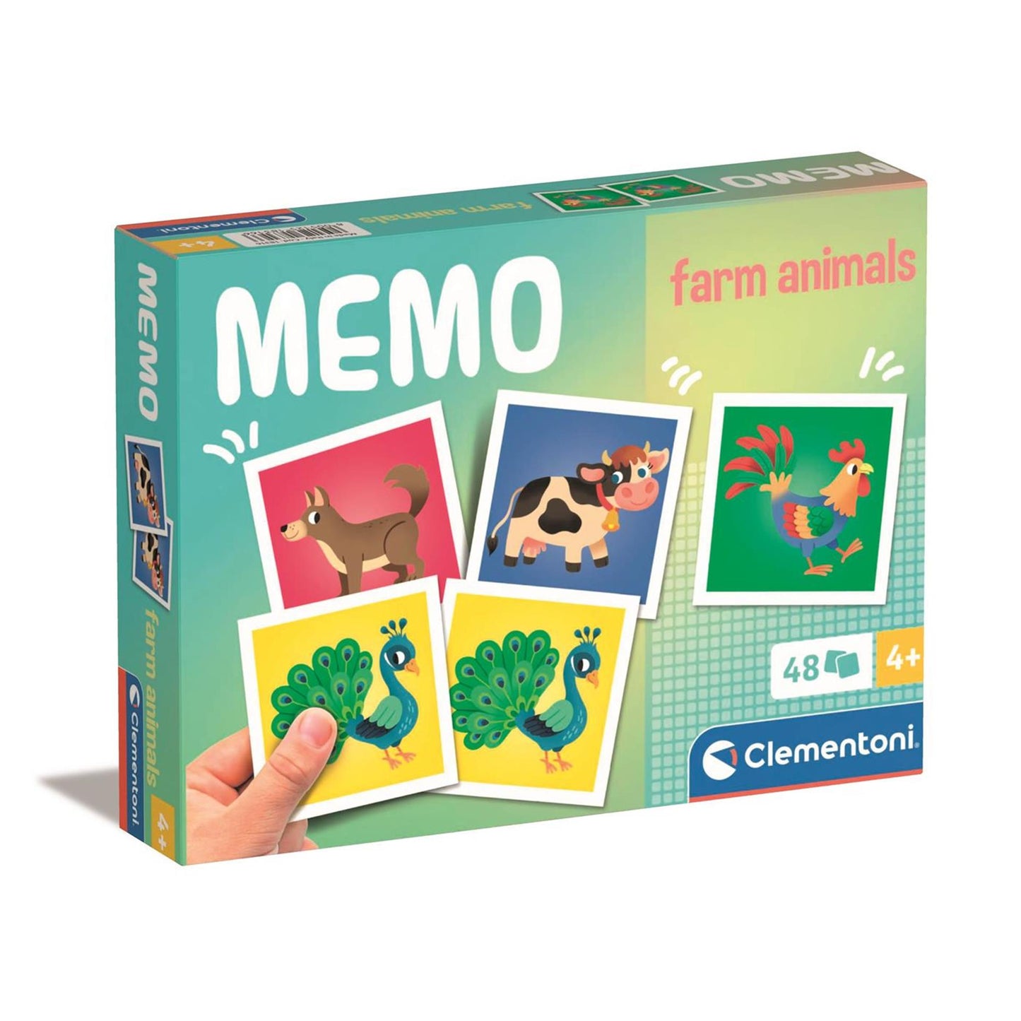 Clementoni memo farm animals