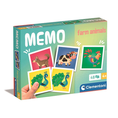 Clementoni memo farm animals