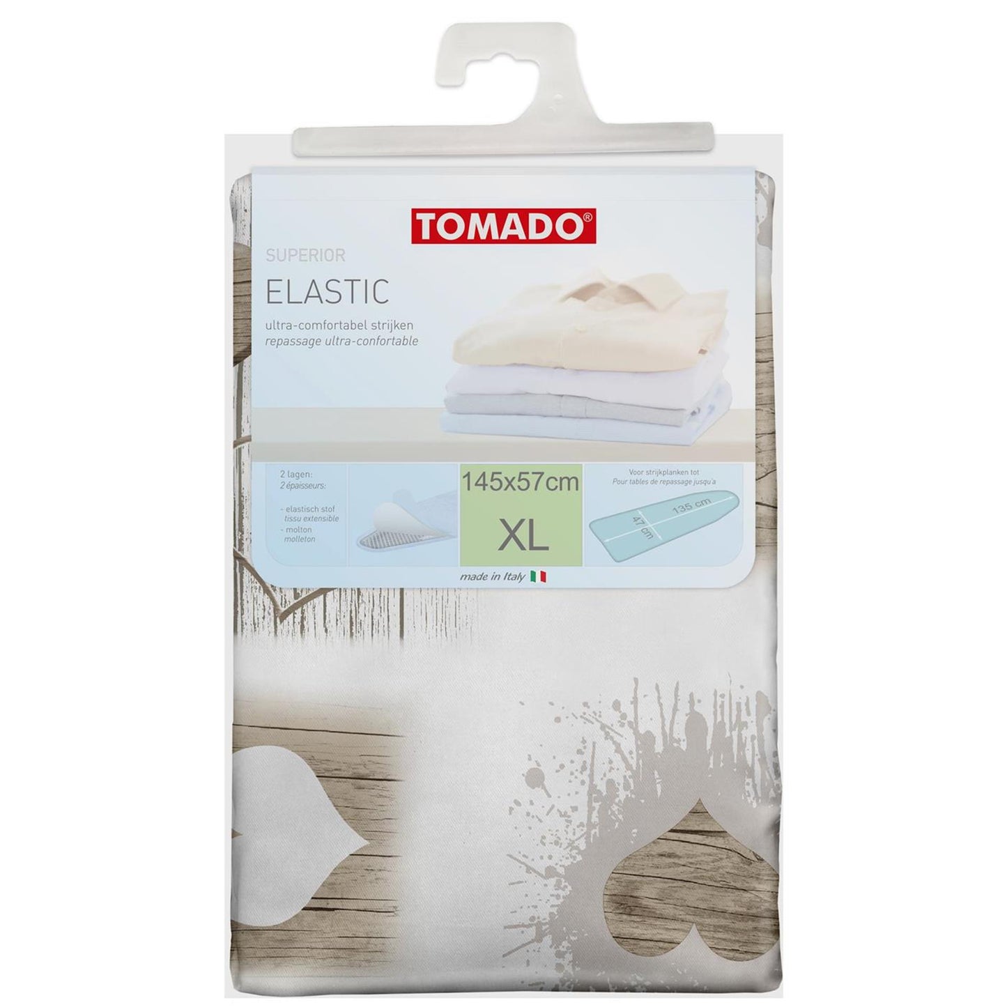 Copriasse da stiro Metaltex tomado elasticizzato 145x57