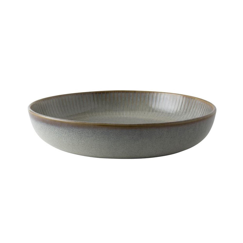 Piatto fondo in zaffiro rosa olandese ø23cm grigio