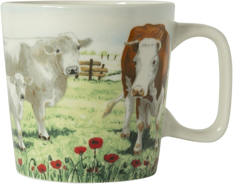 Wiebe van der zee wiebe's farm mini tazza mucca 23cl 6 pz
