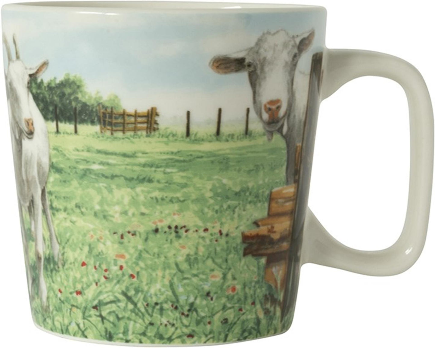 Wiebe van der Zee Wiebe's Farm mini taza cabra 230ml caja de 6 piezas porcelana