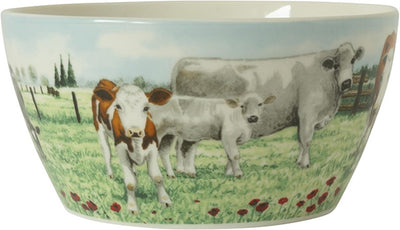 Wiebe van der zee Wiebe's Farm Bowl Cow ø13cm 6 pz