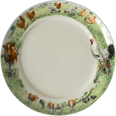 Wiebe van der Zee Piatto fattoria Wiebe pollo mucca ø21cm 6 pz