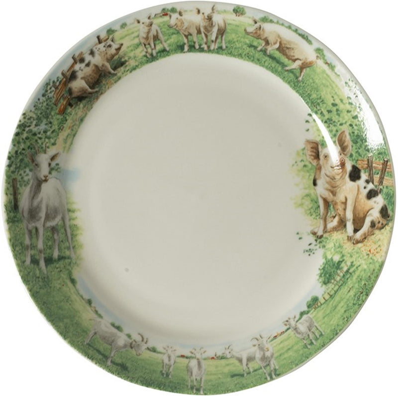Wiebe van der Zee La granja de Wiebe plato cabra cerdo ø18cm 6uds