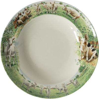 Wiebe van der Zee Wiebe's Farm plato hondo cabra cerdo 6uds