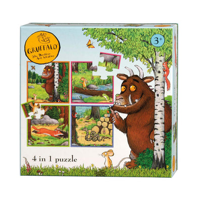 El rompecabezas Gruffalo, 4in1