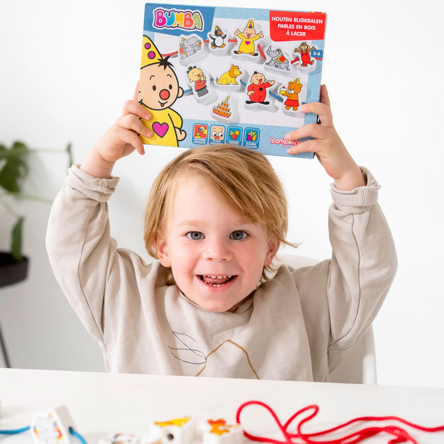 Bambolino Toys Houten Rijgkralen