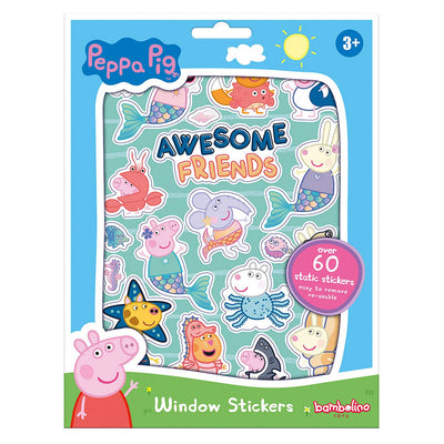 Adesivi della finestra di maiale di peppa