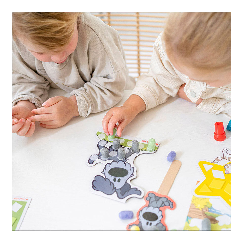 Bambolino woezel pip xl knutselkoffer met knutselbenodigheden, creatief speelgoed jongens en meisjes - junior vanaf 3 jaar - toys - knutselbox knutselpakket cadeau tip