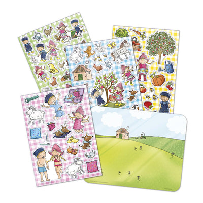 Totum fien teun raamstickers