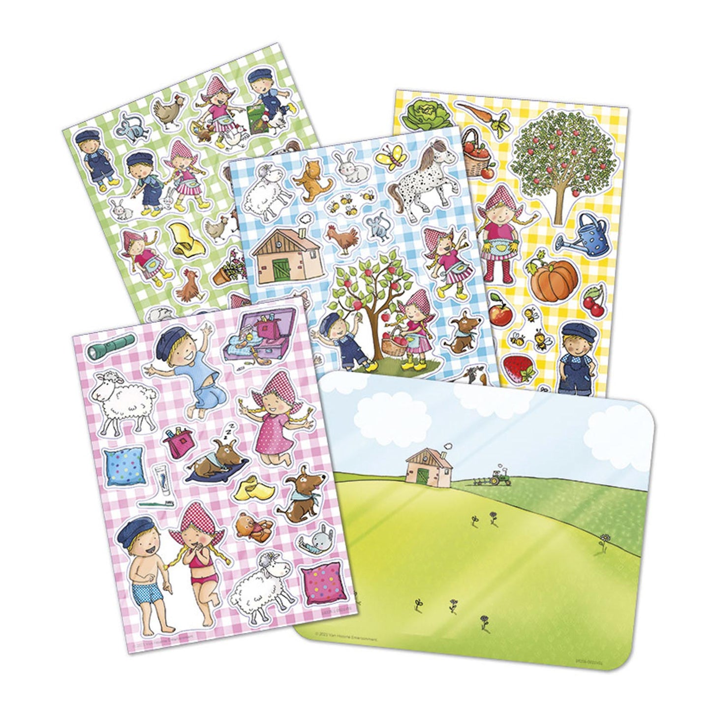 Bambolino toys fien teun raamstickers