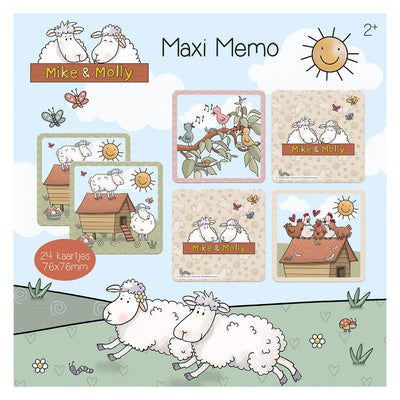 Giocattoli di bambolino Mike Molly Maxi Memo