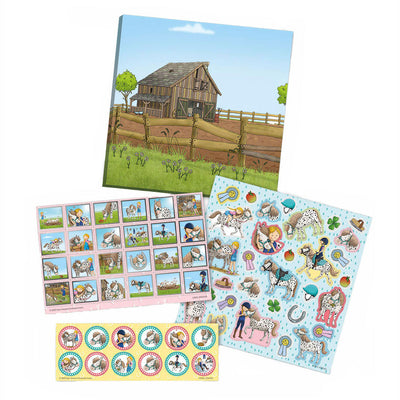 Stip il set di adesivi pony