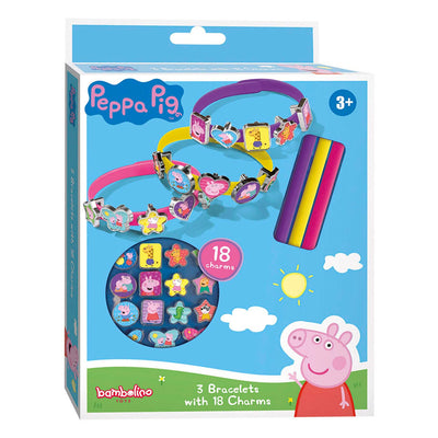 Pulseras correderas de cerdo de peppa