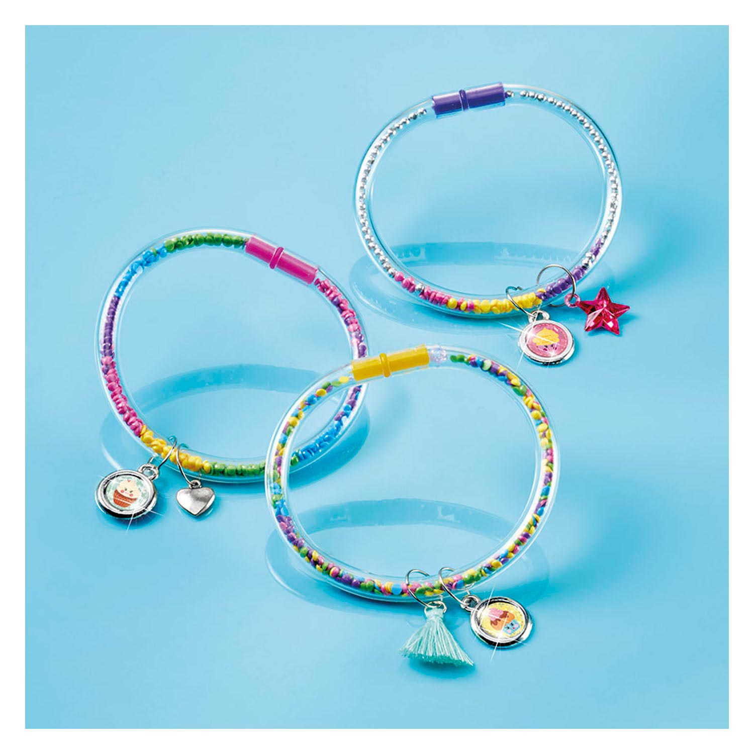 Los tubos de brillo de Totum hacen pulseras