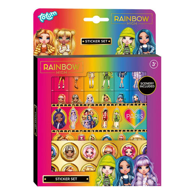 Set di adesivi ad alto rainbow totum