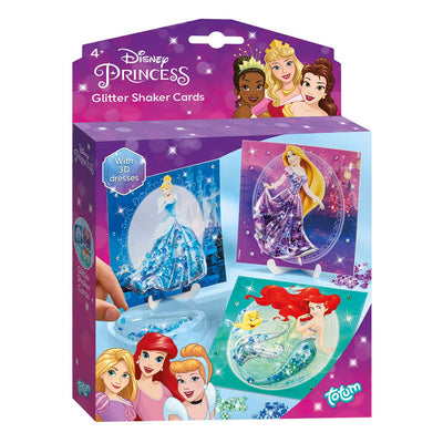 Totum Disney Princess - Hacer tarjetas Shaker de brillo