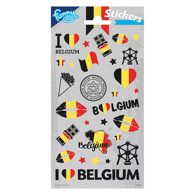 Totum stickervel belgie