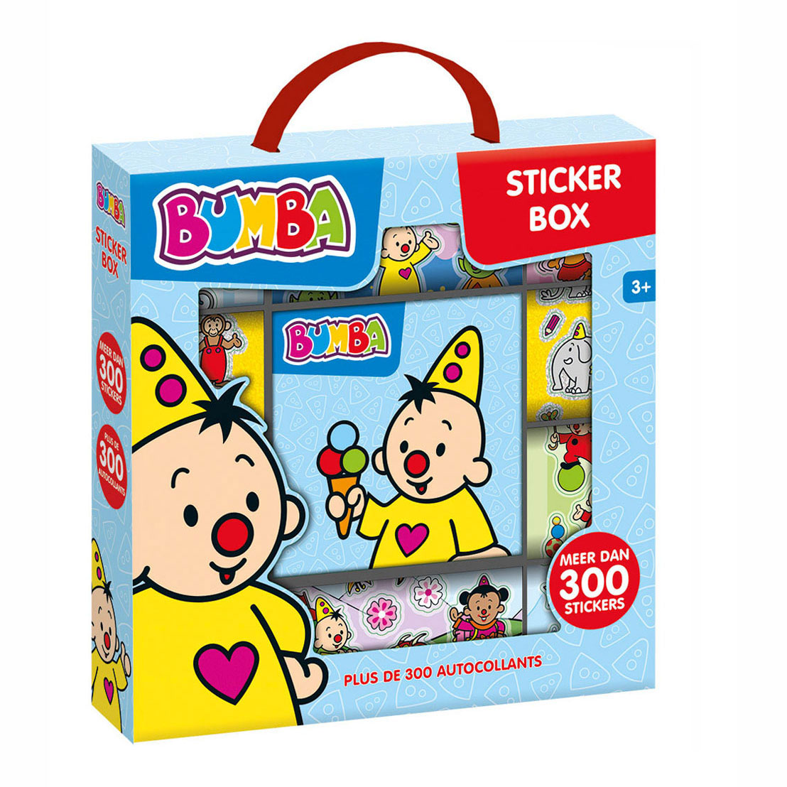 Totum bumba stickerset groot