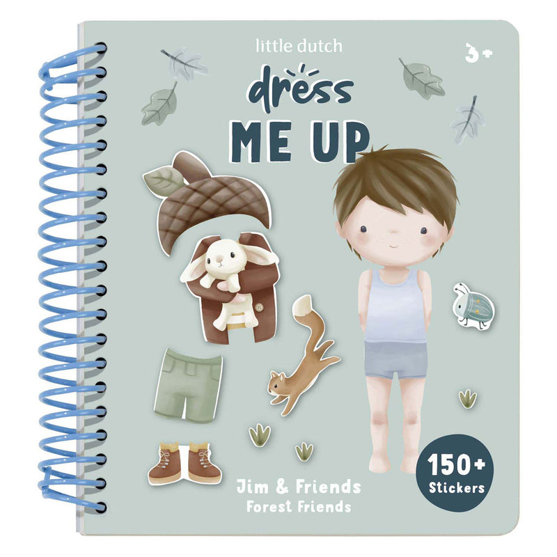 Little olandese Dress Up Sticker Book Jim Forest Friends