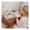 Little olandese Dress Up Book Rosa Fairy Garden