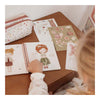 Little olandese Dress Up Book Rosa Fairy Garden