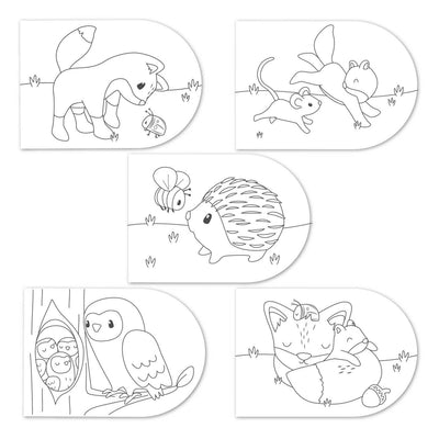 Little Dutch Paint Book Forest Friends