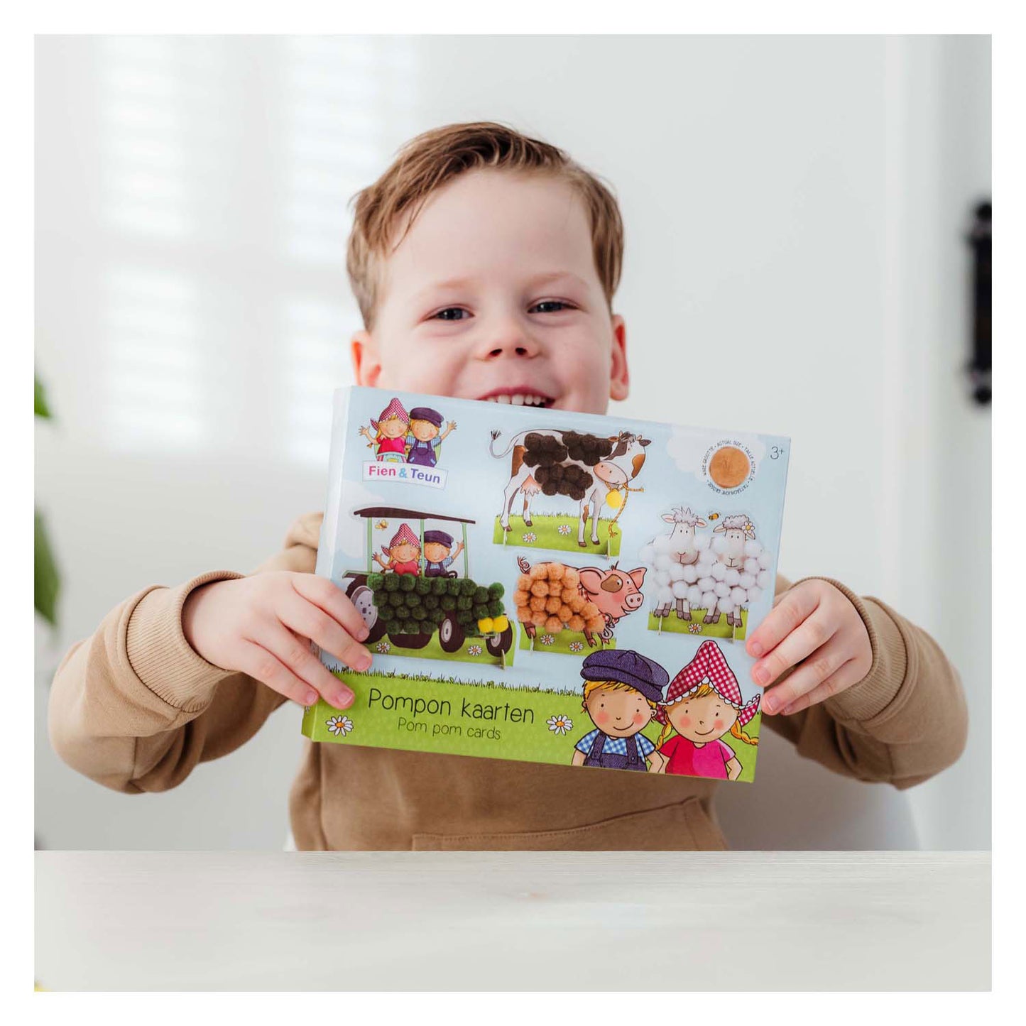 Giocattoli di bambolino fien teun pompon