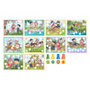 Set di francobolli educativi di Fien e Teun