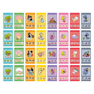 Woezel pip kwartet - 32 kaarten - 8 kwartetten - peuter en kleuter speelgoed - voor meisjes en jongens - vanaf 3 jaar - speelgoed kinderen - bambolino toys