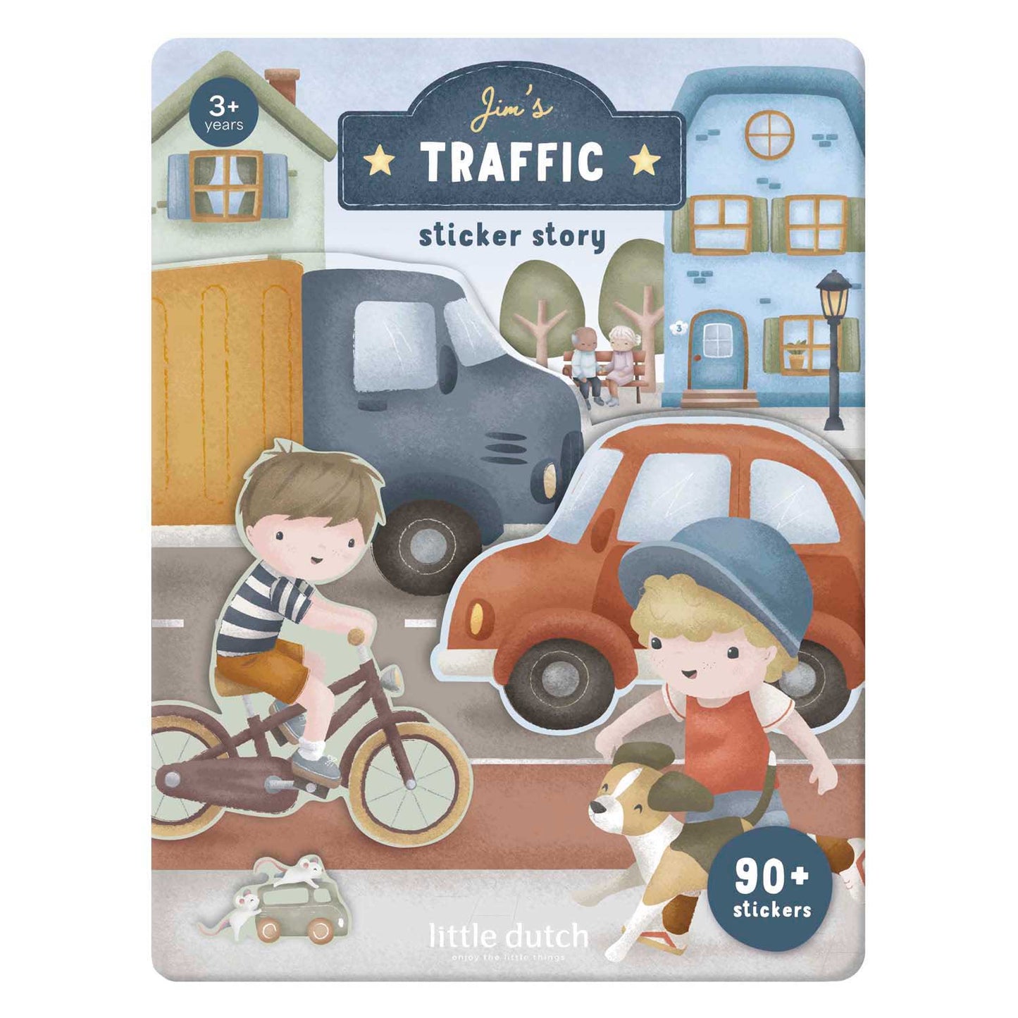 Hojas de pegatinas de Little Dutch Jim's Traffic