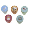 Little Dutch Little Farm Totum Stamp Set 12 piezas con tinta