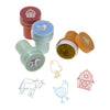 Little Dutch Little Farm Totum Stamp Set 12 piezas con tinta