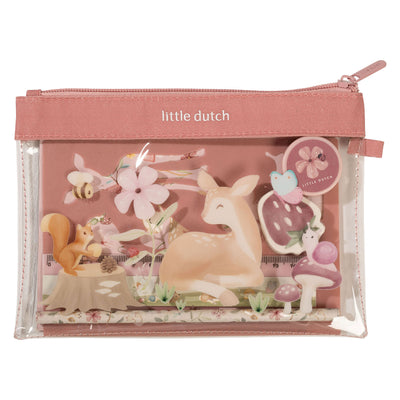 Bambolino toys little dutch pencil case set fairy garden - 7 pcs.
