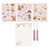 Set di targhette e magneti Little Dutch Rosa Friends