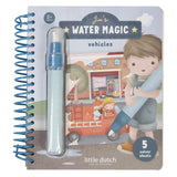 Piccolo libro da colorare magico olandese con acqua Jim Vehicles - afbeelding 2