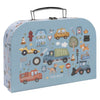 Little dutch knutselkoffer jim vehicles - creatief speelgoed - cadeautip