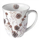 Ambiente mok 400ml pine cones wit