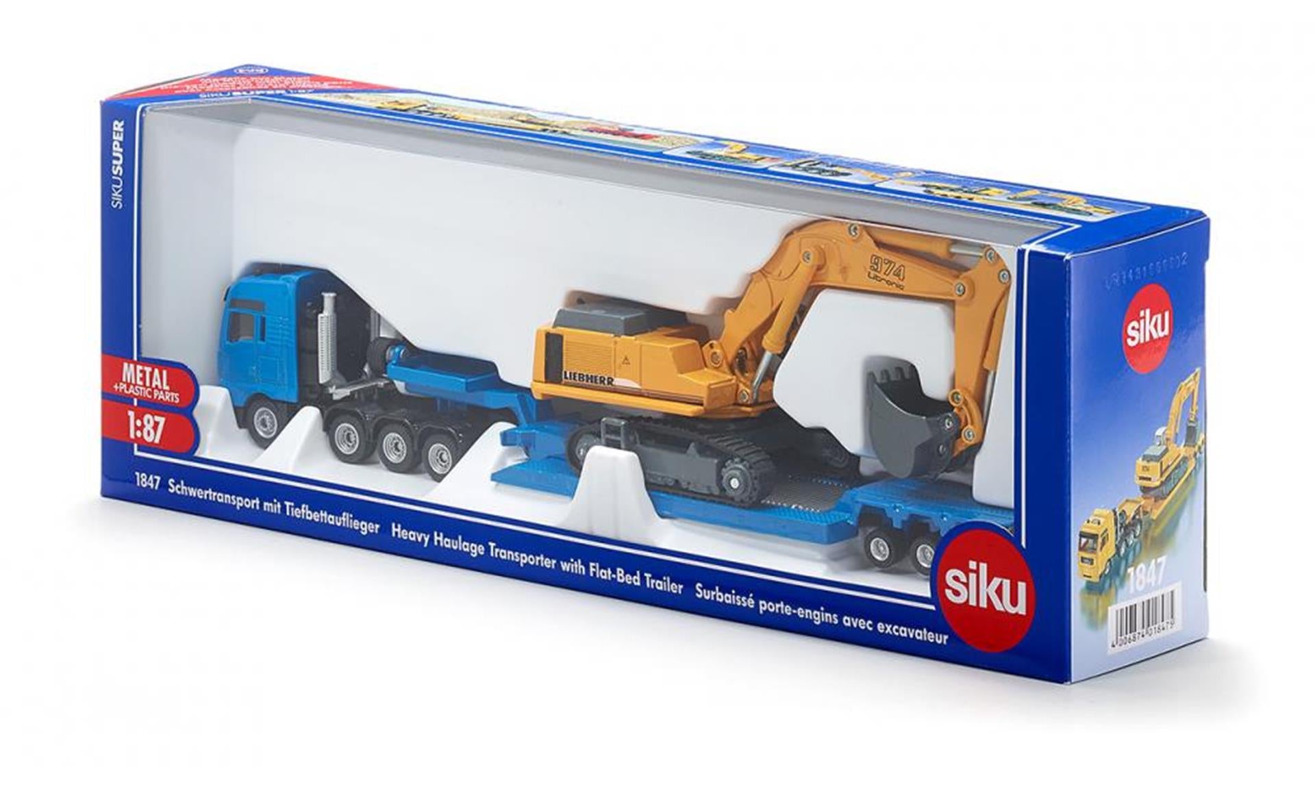 Siku 1847 transp pesante con pianale ribassato