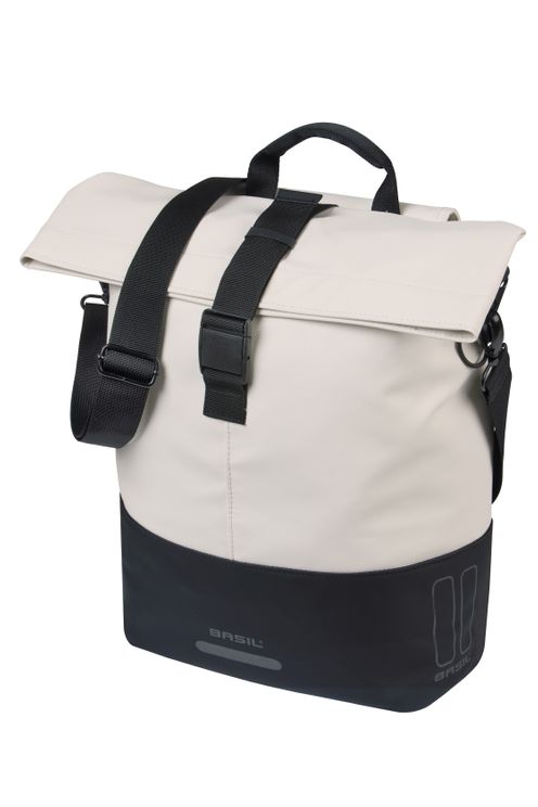 Shopper Basil cove mik 14-16l 14 x 29 x 36 cm - bianco e nero