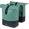 Basil borsa doppia per bicicletta cove 28-32l 14 x 29 x 36 cm - verde nero