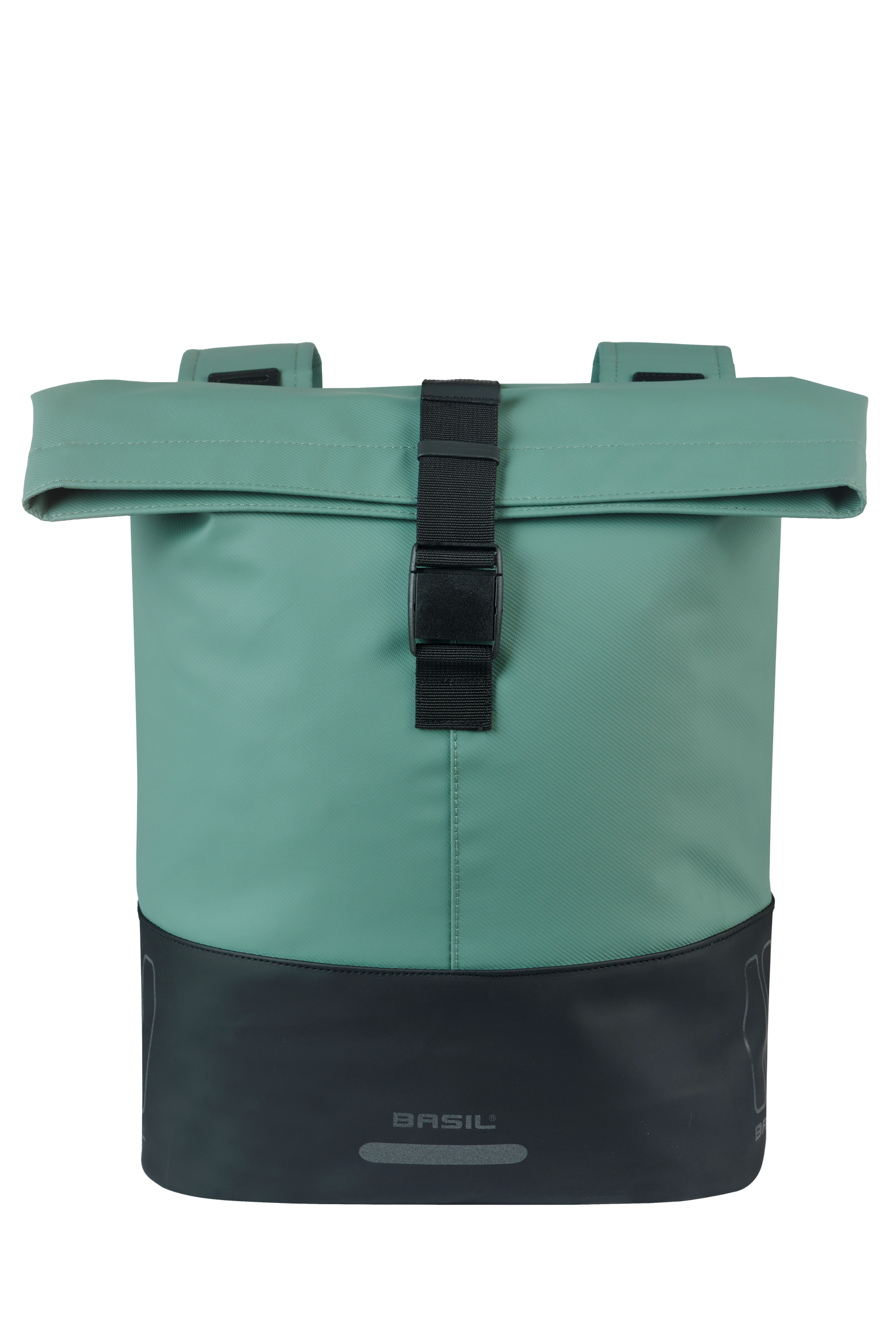 Basil borsa doppia per bicicletta cove 28-32l 14 x 29 x 36 cm - verde nero